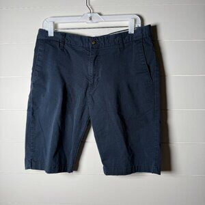 VOLCOM Men's Relaxed Fit Chino Shorts Navy Sz 32 VMonty